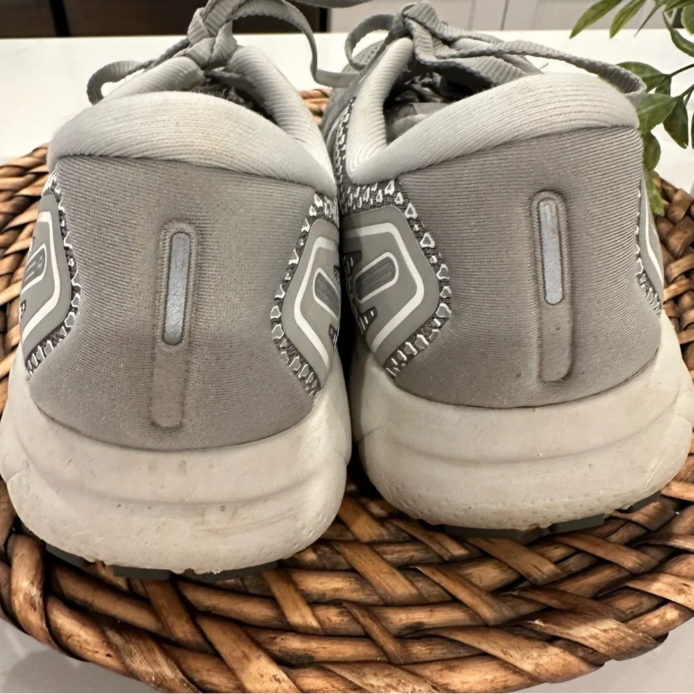 Brooks Ghost 14 Running Shoes, Grey, Women's 8 - Picture 4 of 10